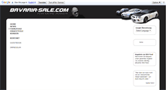 Desktop Screenshot of bavaria-sale.com